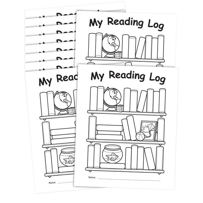 Teacher Created Resource My Own Books: My Reading Log, Pack of 10