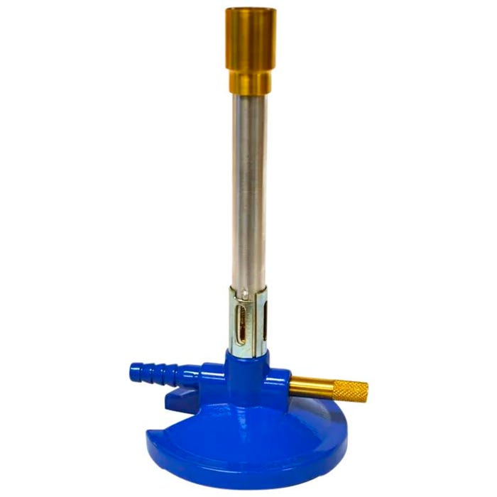 EISCO Bunsen Burner with Flame Stabilizer and Gas Adjustment, Natural Gas