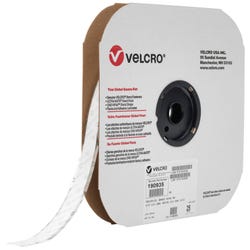 VELCRO Brand Sticky Back Tape Roll, 3/4 Inch x 75 Feet, White, Hook Side Only 2129002