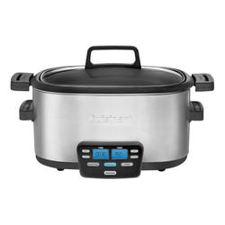 Cuisinart Cook Central 3-In-1 6 Quart Multicooker, Stainless Steel