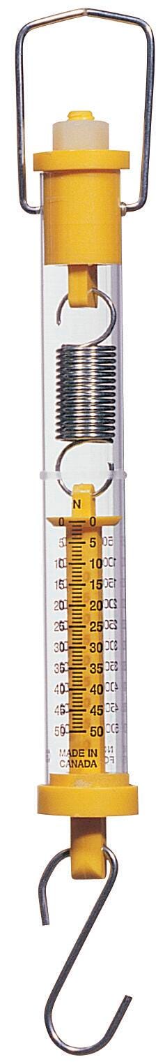 Delta Education Economy Tubular Spring Scale, 5000 Grams/50 Newtons, Plastic, Item Number 190-7421