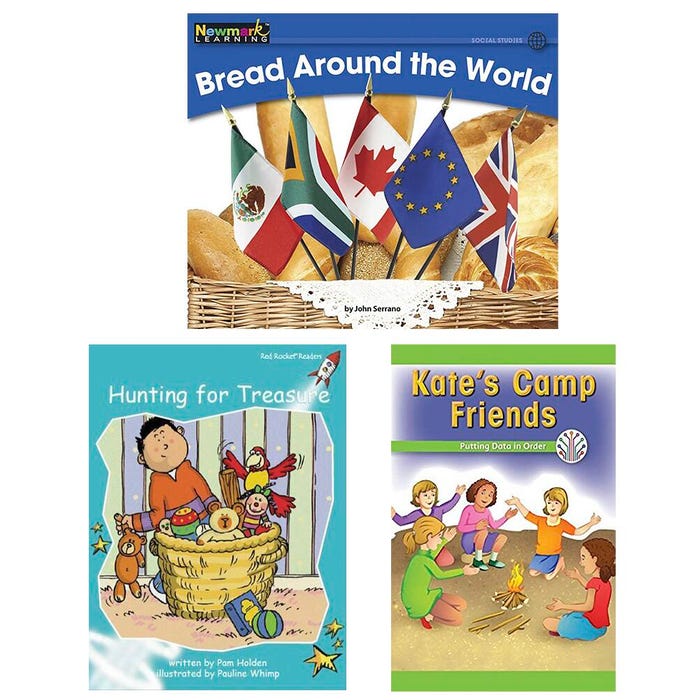 Achieve It! Guided Reading Variety Pack Book Collection, Reading Level I, Grade 1, Set of 16