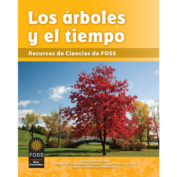 FOSS Next Generation Trees and Weather Student Book, Spanish Edition, Pack of 8