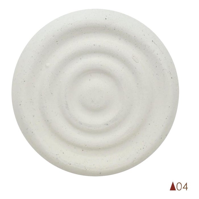 Standard Clay Company Low Fire Moist Clay with Grog, 105G White, 50 Pounds