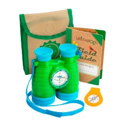 Melissa & Doug Let's Explore Binoculars & Compass Play Set, 4 Pieces, Item Number 2096086