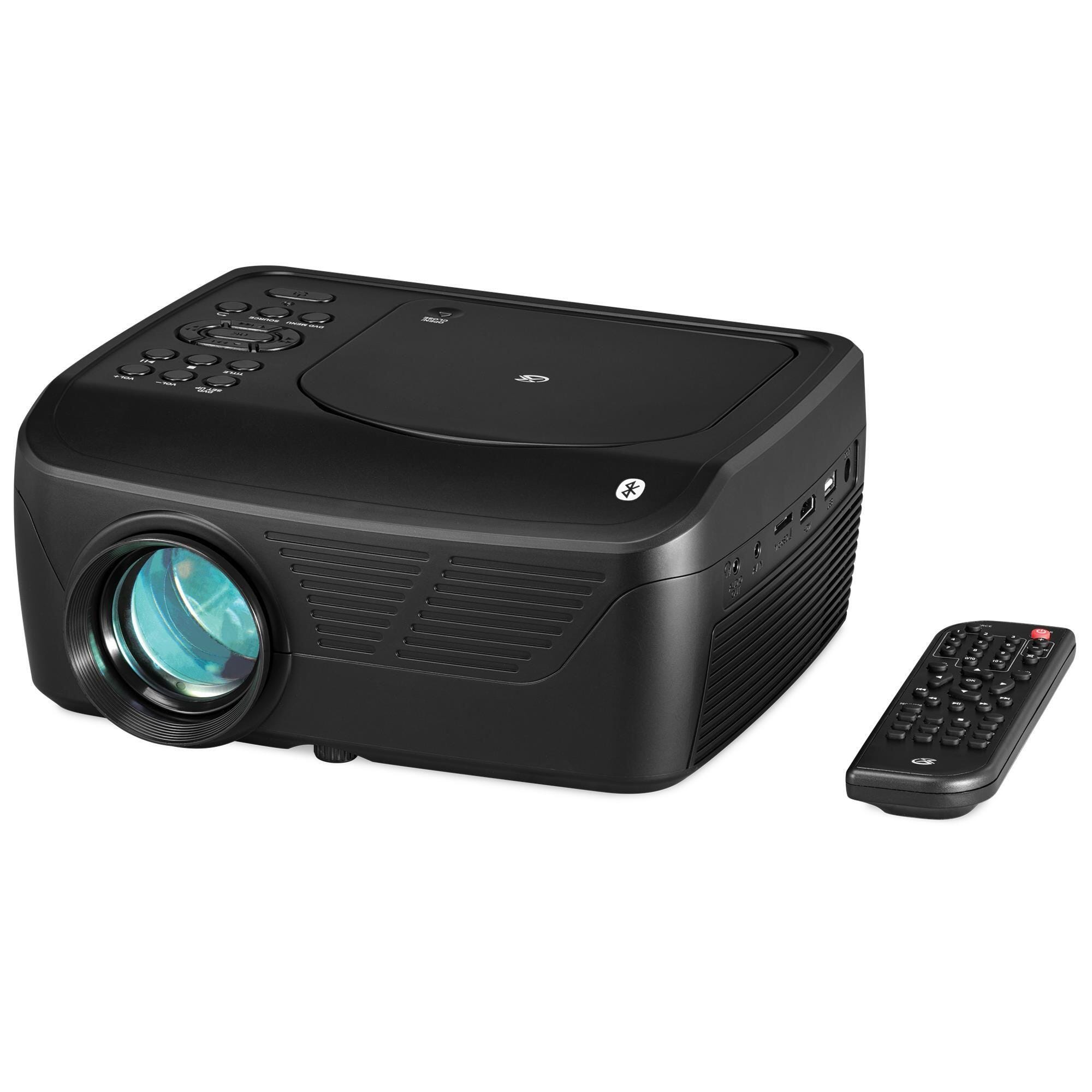 GPX - "Movie +" Projector with DVD/CD Player 2151661