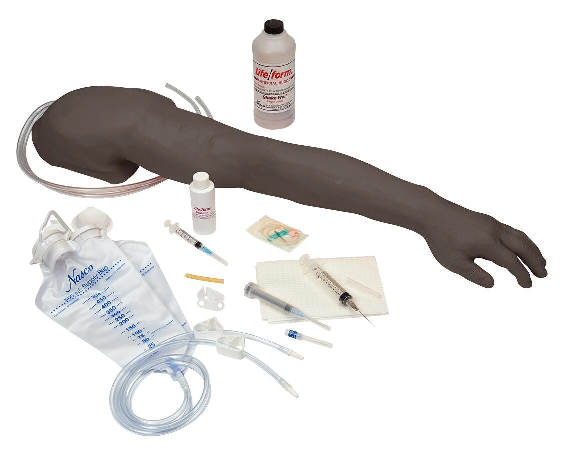 Advanced Venipuncture and Injection Arm, Dark
