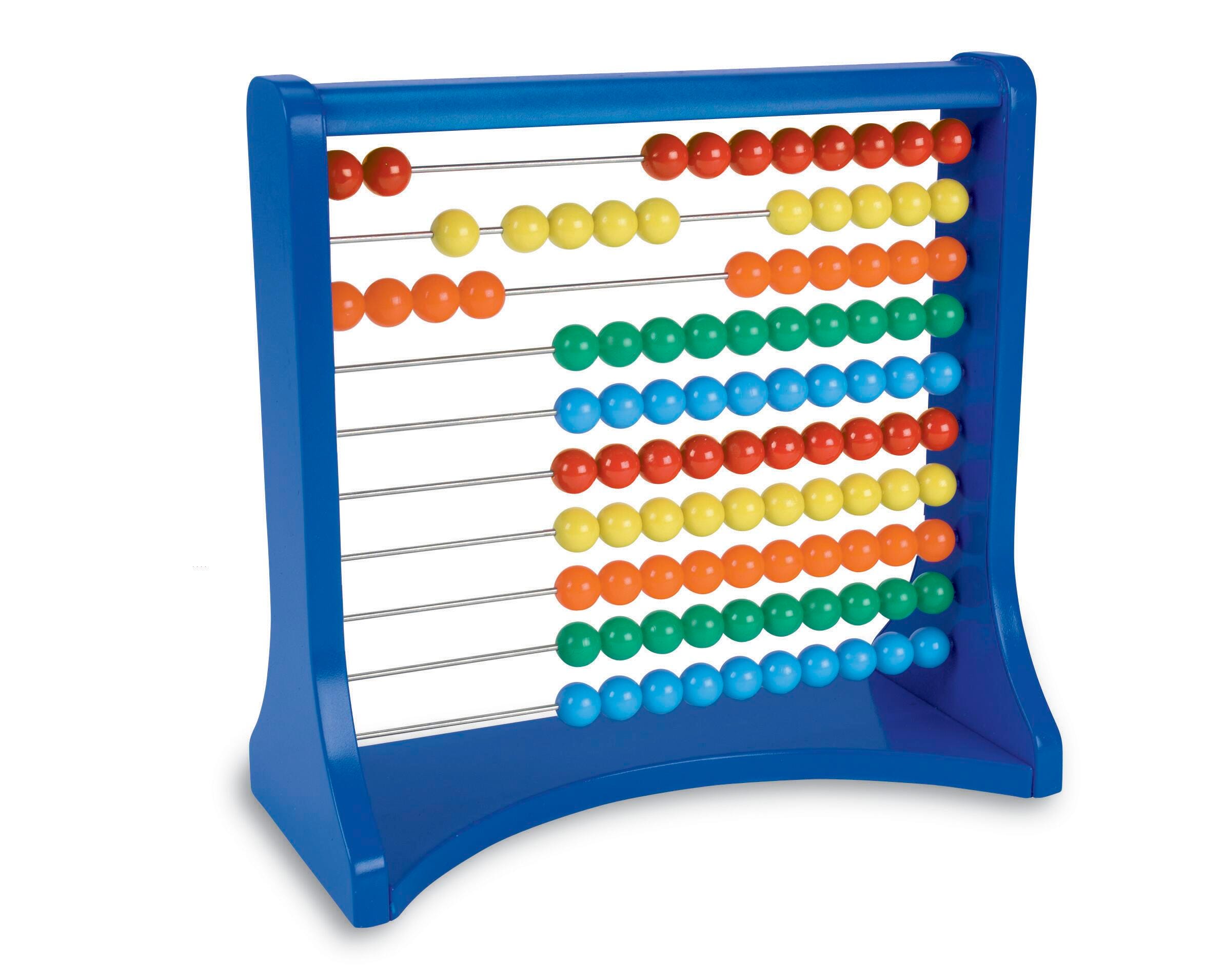 Learning Resources 10-Row Abacus, 9 Inches 1426291