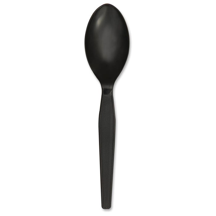 Genuine Joe Spoon, Black, Pack of 1000