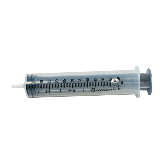 Delta Education Syringe, 50 Milliliter with Tactile Indicator