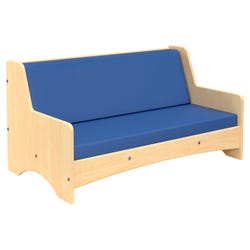 Childcraft Family Living Room Toddler Couch, 35-3/4 x 19-3/4 x 18 Inches, Blue