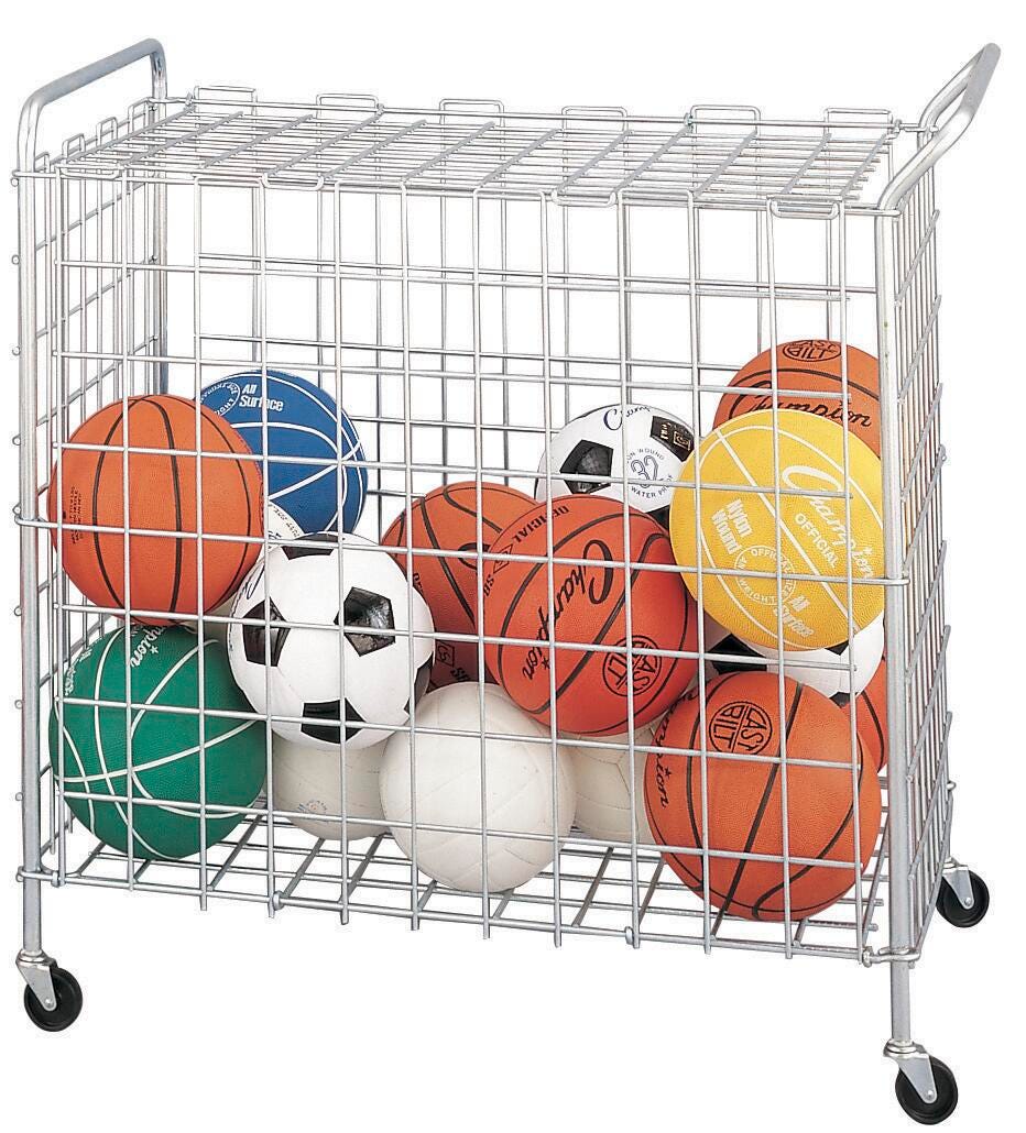 Champion Sports Portable Ball Locker, 38 Inches X 25 Inches X 41 Inches, Steel 088423