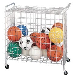 Champion Sports Portable Ball Locker, 38 Inches X 25 Inches X 41 Inches, Steel 088423