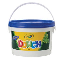Crayola Non-Toxic Modeling Dough, 3 lb Pail, Blue, Item Number 391154