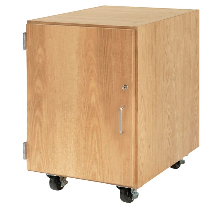 Diversified Woodcrafts M Series Mobile Storage Cabinet, Hinged Left Door, 24 x 22 x 30 Inches