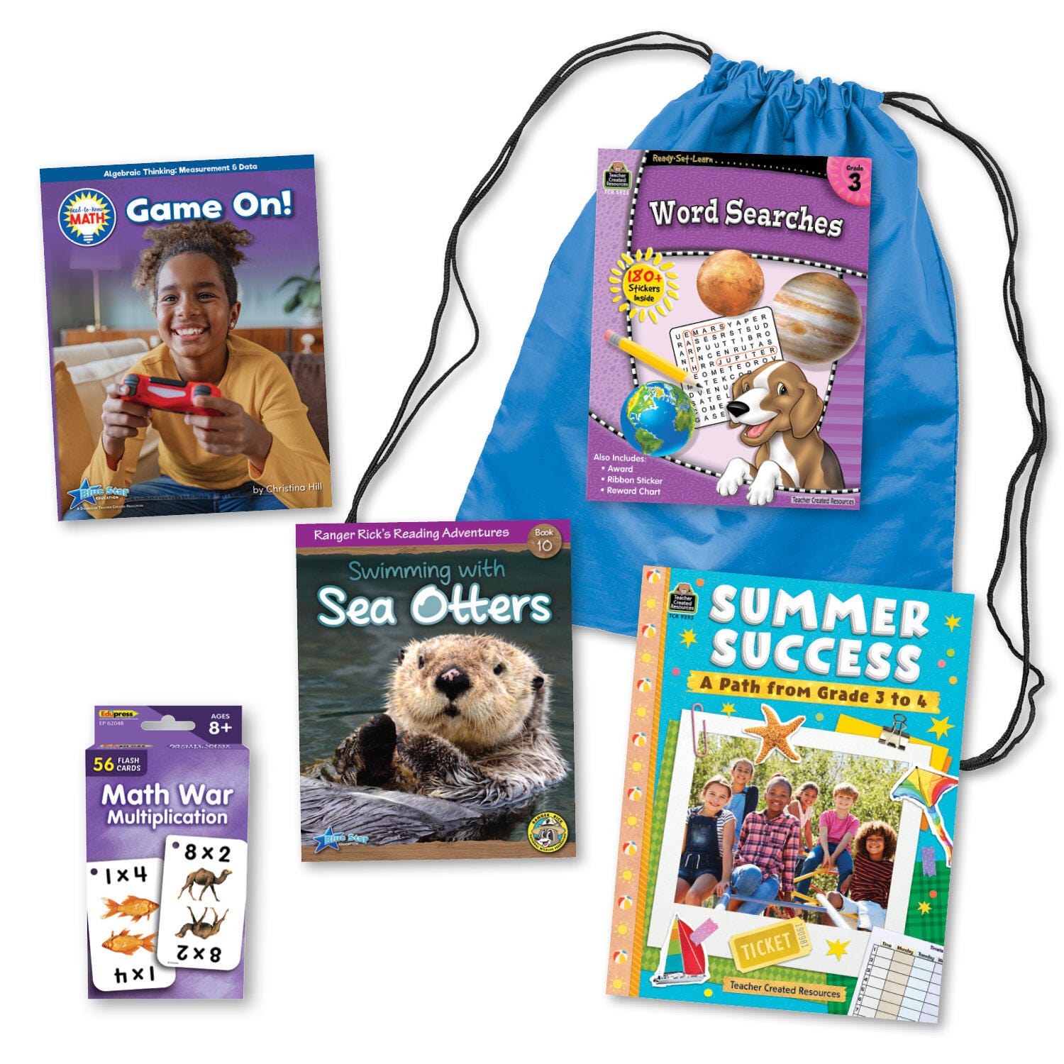 Image for Teacher Created Resources Summer Success Backpack, Preparing for Grade 4 from School Specialty