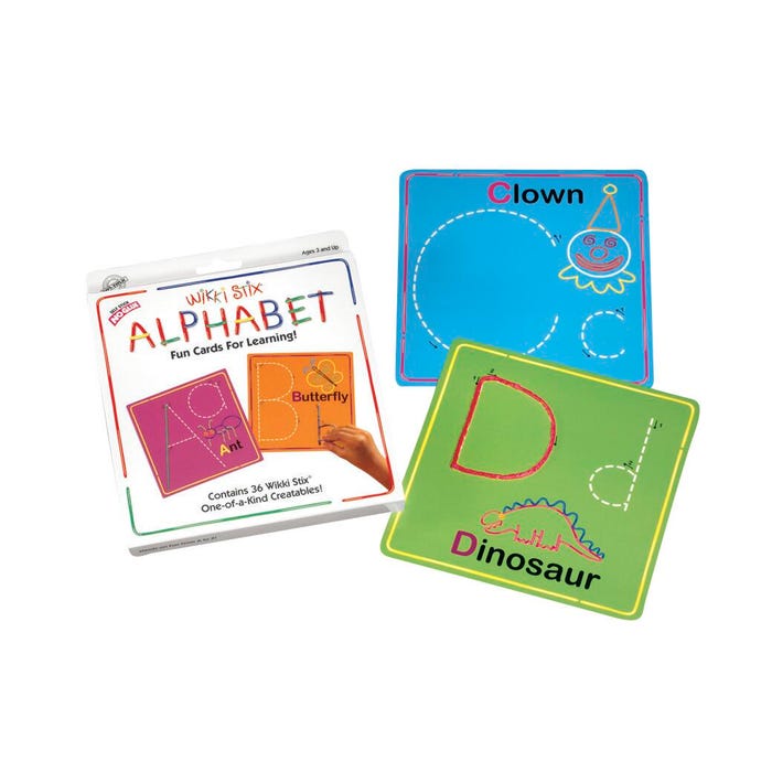 Wikki Stix Alphabet Cards Set