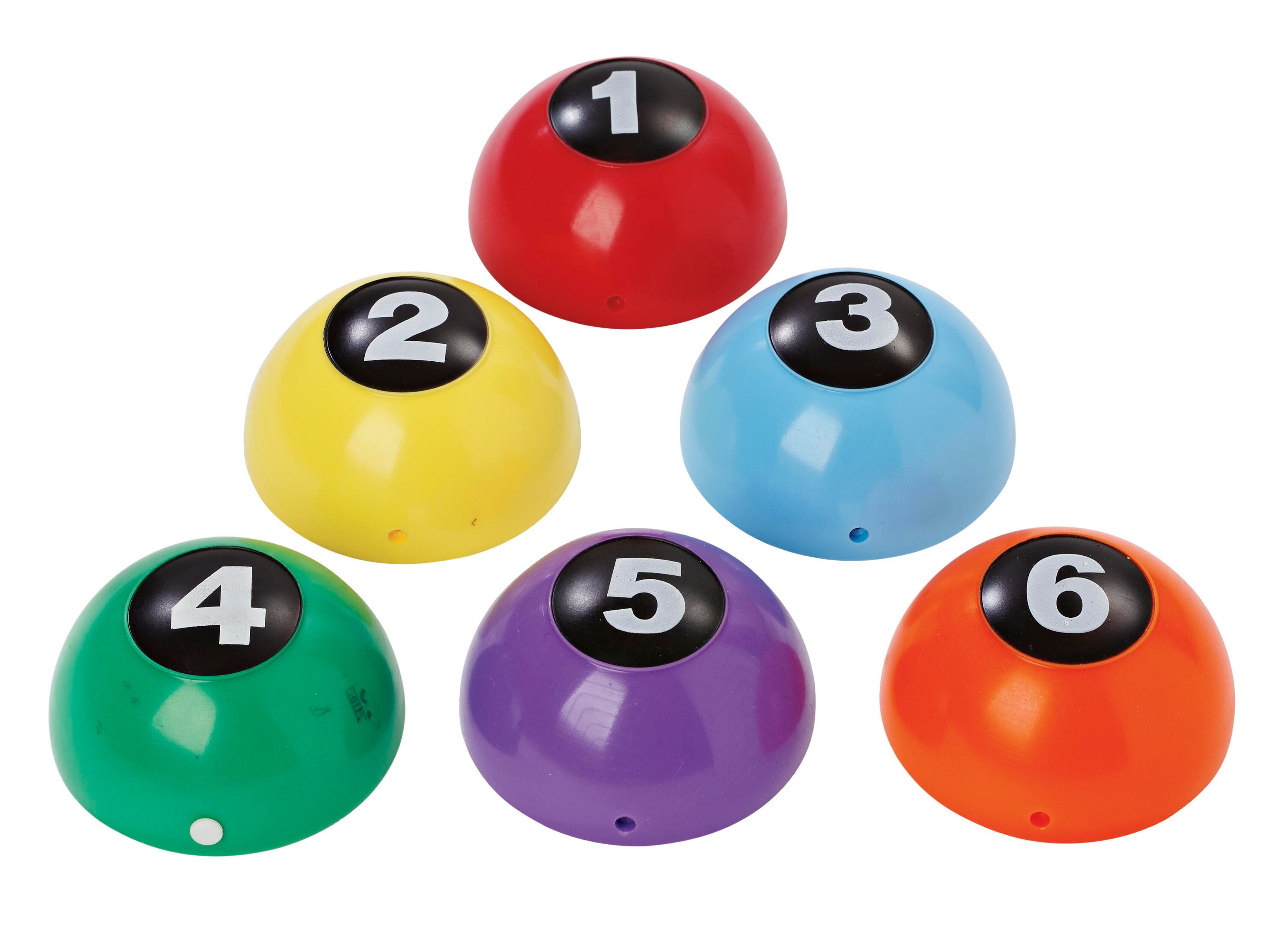 FlagHouse Inflatable Numbered Domes Set, Set of 6 2120002