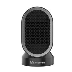 LifeSmart 600W Desktop Select Air Combo Fan/Heater with Built-In UV-LED Light, Black 2124984