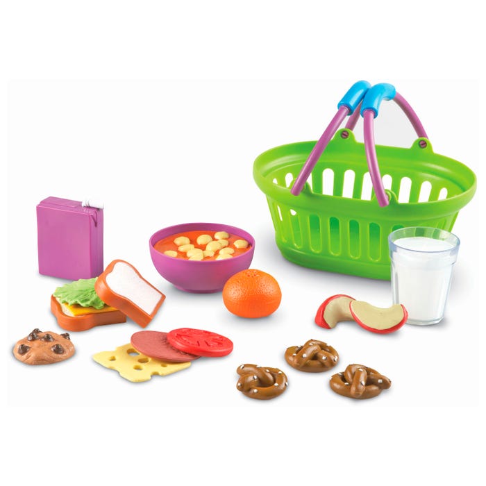 Learning Resources New Sprouts Lunch Basket Set, 18 Pieces