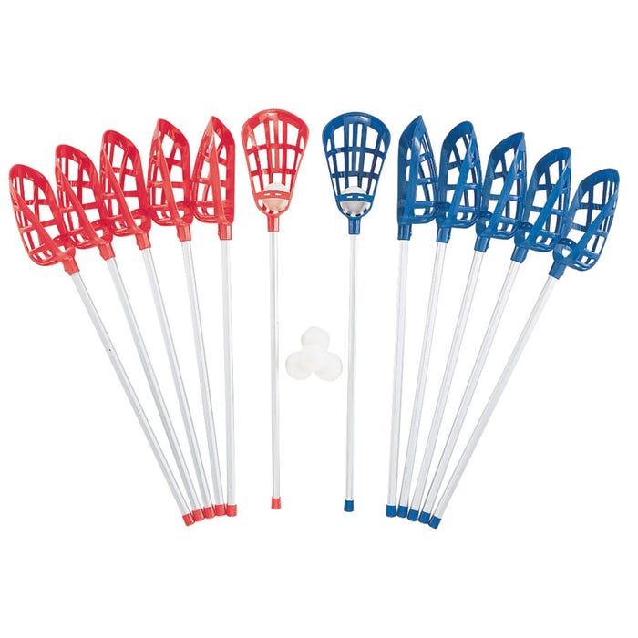 Champion Sports Soft Lacrosse Set, 40 Inches, 18 Pieces