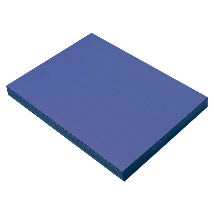 Prang Medium Weight Construction Paper, 9 x 12 Inches, Blue, Pack of 100