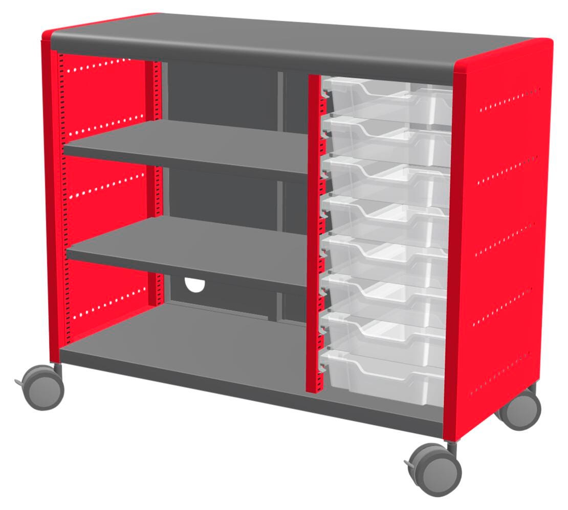 Classroom Select Geode Medium Cabinet, Triple Wide 4000244