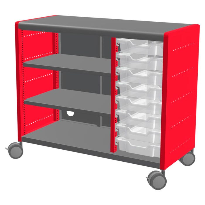 Classroom Select Geode Medium Cabinet, Triple Wide