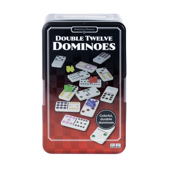 Pressman Double 12 Dominoes