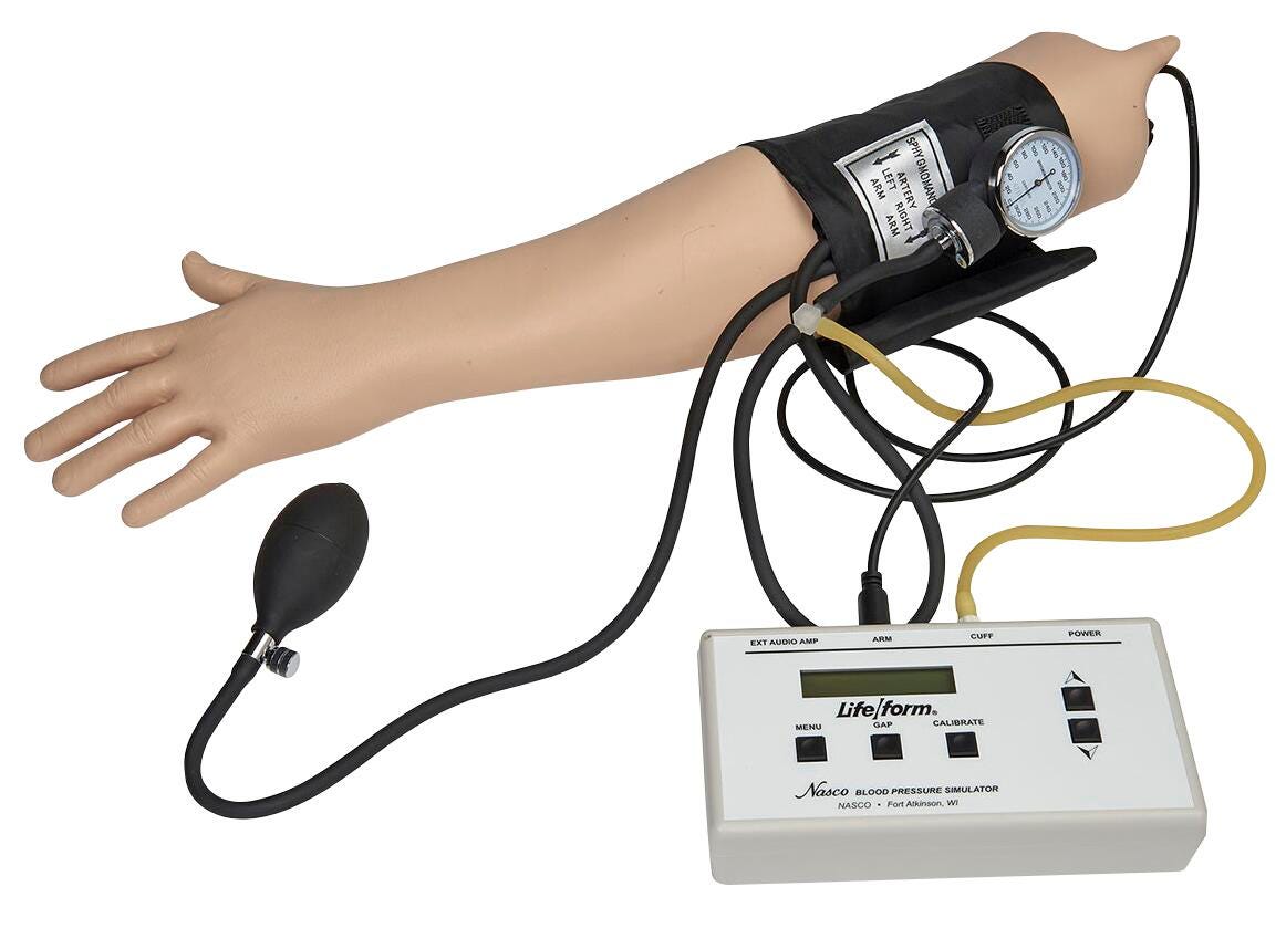 Image for Life/form® Deluxe Blood Pressure Simulator with Speaker System from School Specialty