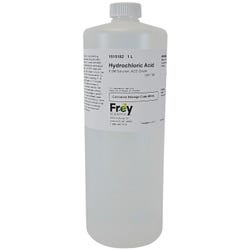 Frey Scientific Hydrogen Chloride Acid Solution, Colorless, Reagent ACS 1515182