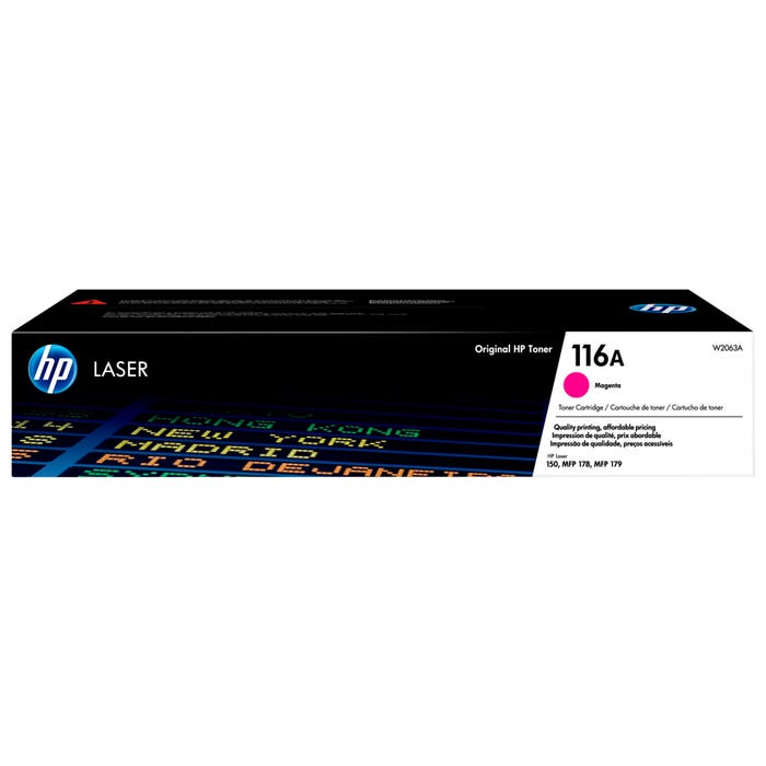 HP 116A Ink Cartridge, W2063A, Magenta