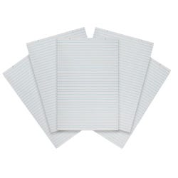 Pacon Primary Chart Paper Pad, 24 x 36 Inches, White, 100 Sheets, Pack of 5