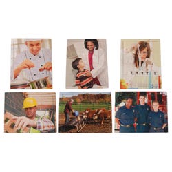 Marvel Education Real Photo Careers Puzzles, Set of 6, Item Number 2087557