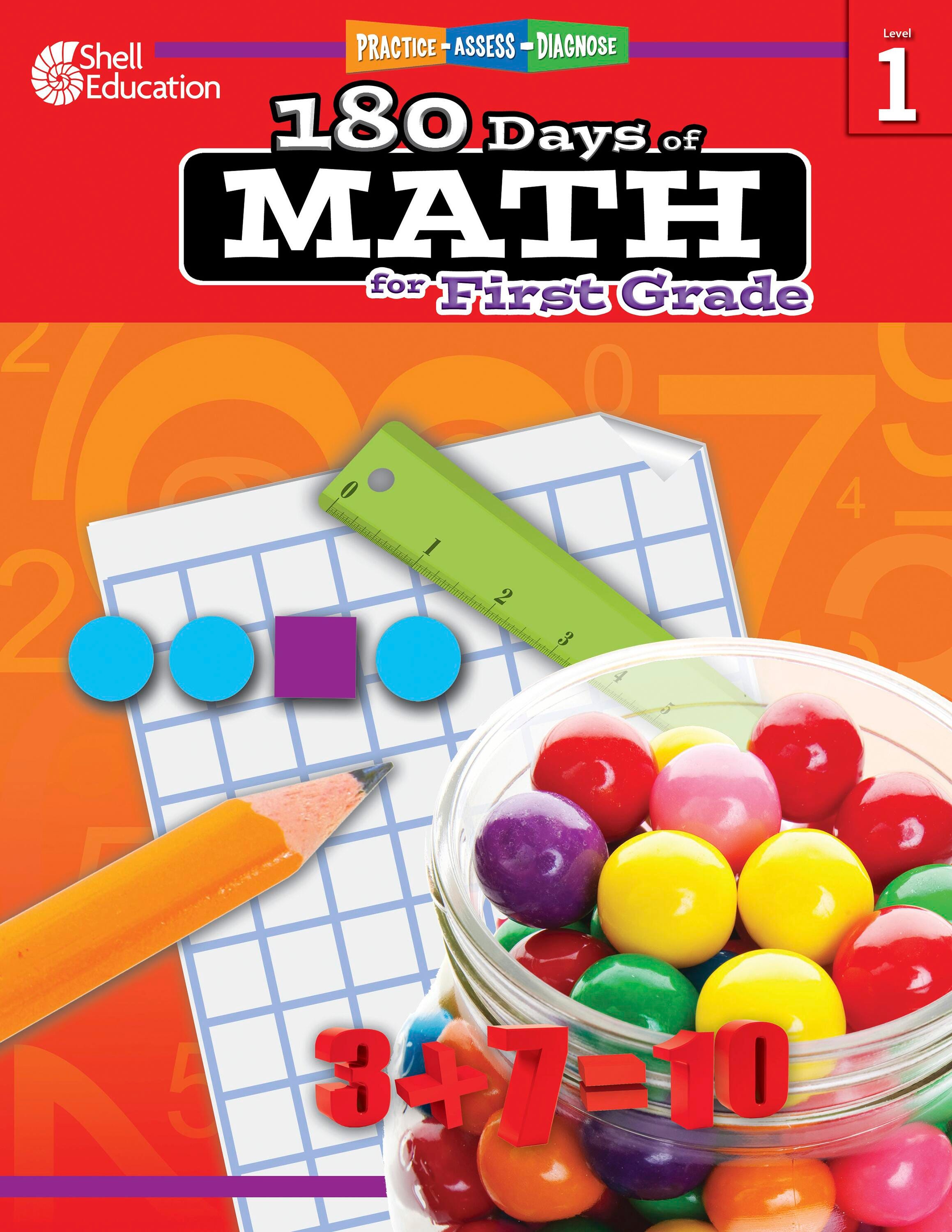 Image for Shell Education 180 Days of Math for First Grade from School Specialty