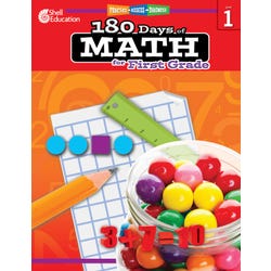 Shell Education 180 Days of Math for First Grade