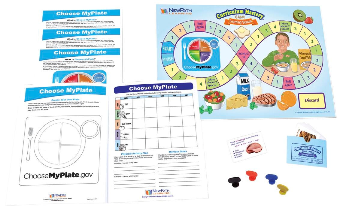 Image for Choose MyPlate Learning Center, Grades 1 - 4 from School Specialty