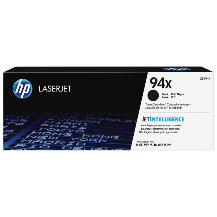 HP 94X Ink Cartridge, CF294X, Black