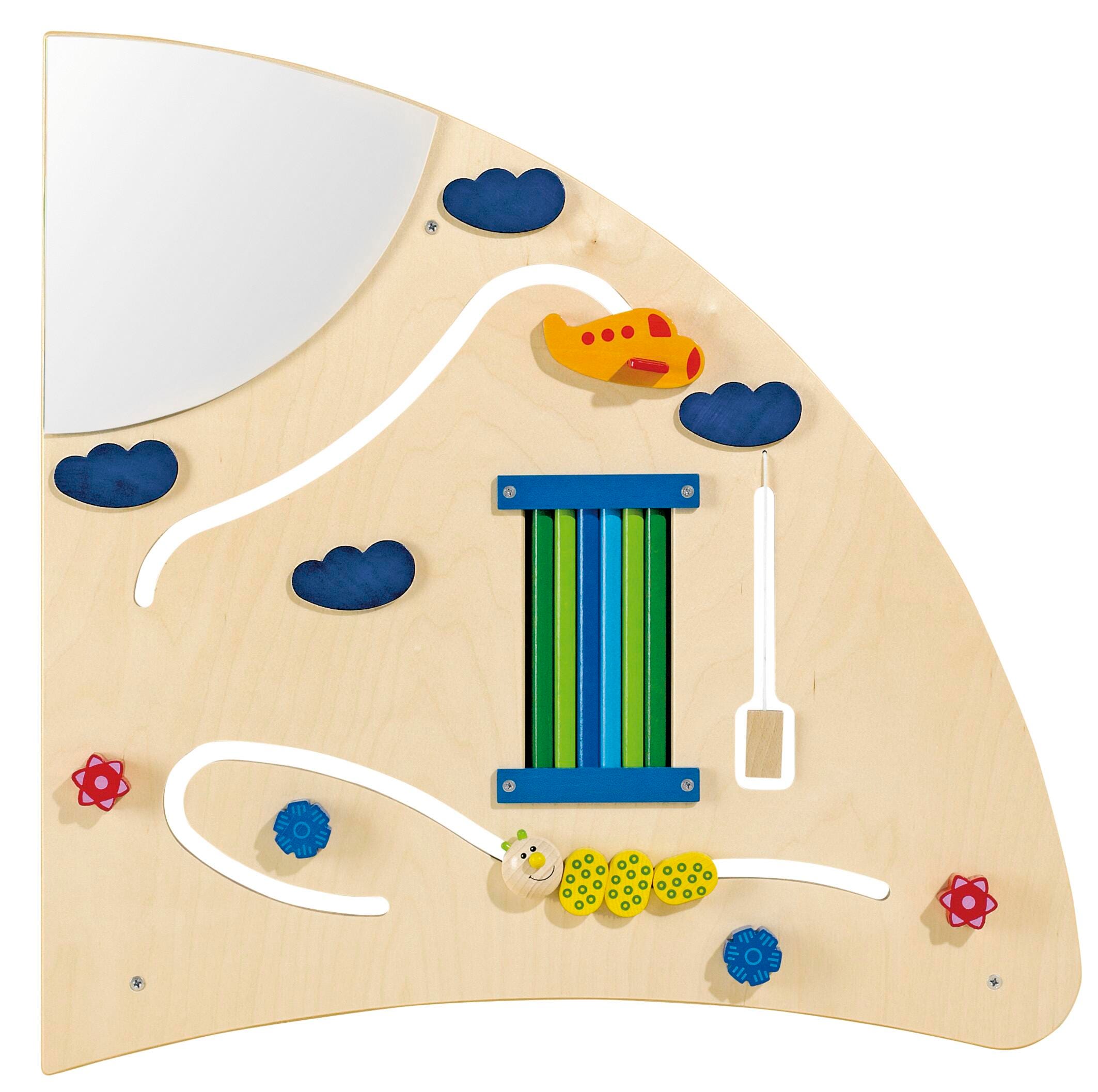 Gressco Learning Wall Panel, Right Quarter Circle 2124813