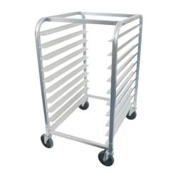Crestware 10-Tier Aluminum Bun Pan Rack