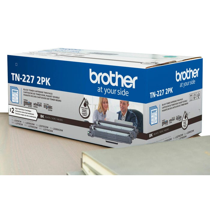 Brother TN2272PK Ink Toner Cartridge, Black