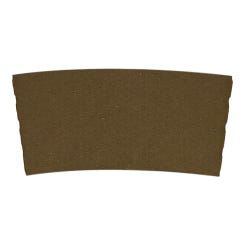Empress Hot Cup Sleeves for 10 to 20 Ounce Cups, Brown, Case of 1000
