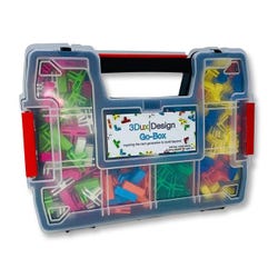3DuxDesign GOBOX Mega Construction Set, Grades PreK-8