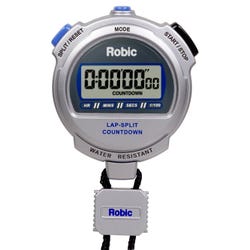 Robic Silver 2.0 Twin Lap/Split Countdown Timer, Item Number 1392169