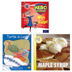 Achieve It! Guided Reading Class Pack Book Collection, Reading Level E & F, Grade 1, Set of 16, Item Number 2097333