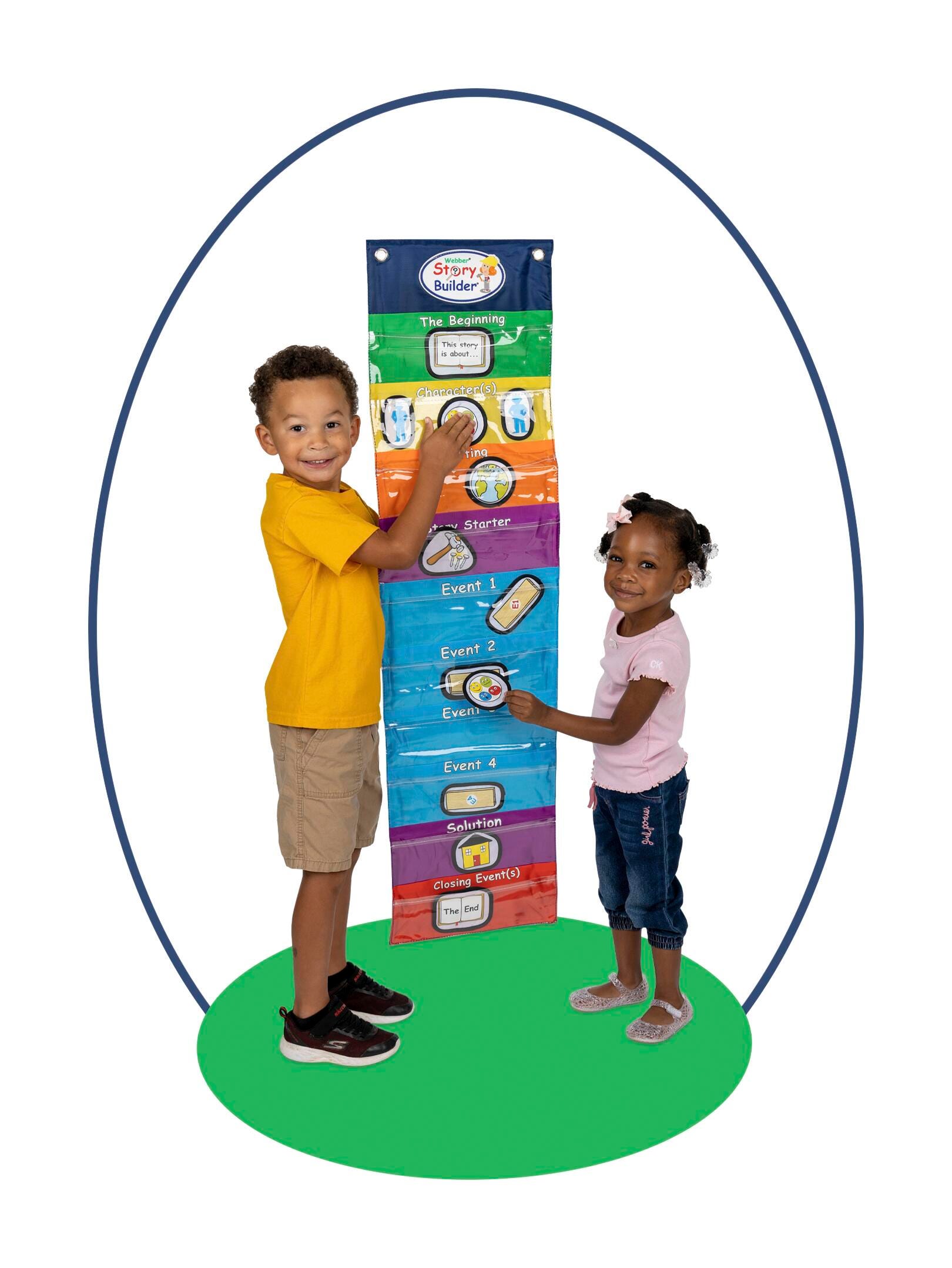 Super Duper Webber Story Builder, 48 x 12 Inches, Item Number 2092679