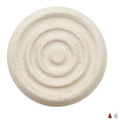 Standard Clay Company Mid Fire Stoneware Clay with Grog, Buff No. 553, 50 Pounds 2150496