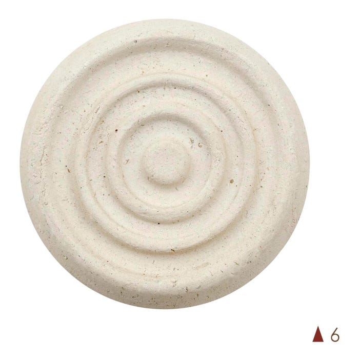 Standard Clay Company Mid Fire Stoneware Clay with Grog, 553 Warm Buff, 50 Pounds