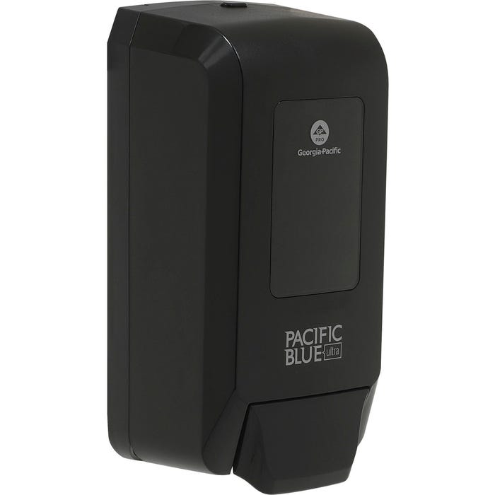 Georgia Pacific Manual Soap/Sanitizer Dispenser, 1200 mL, Black