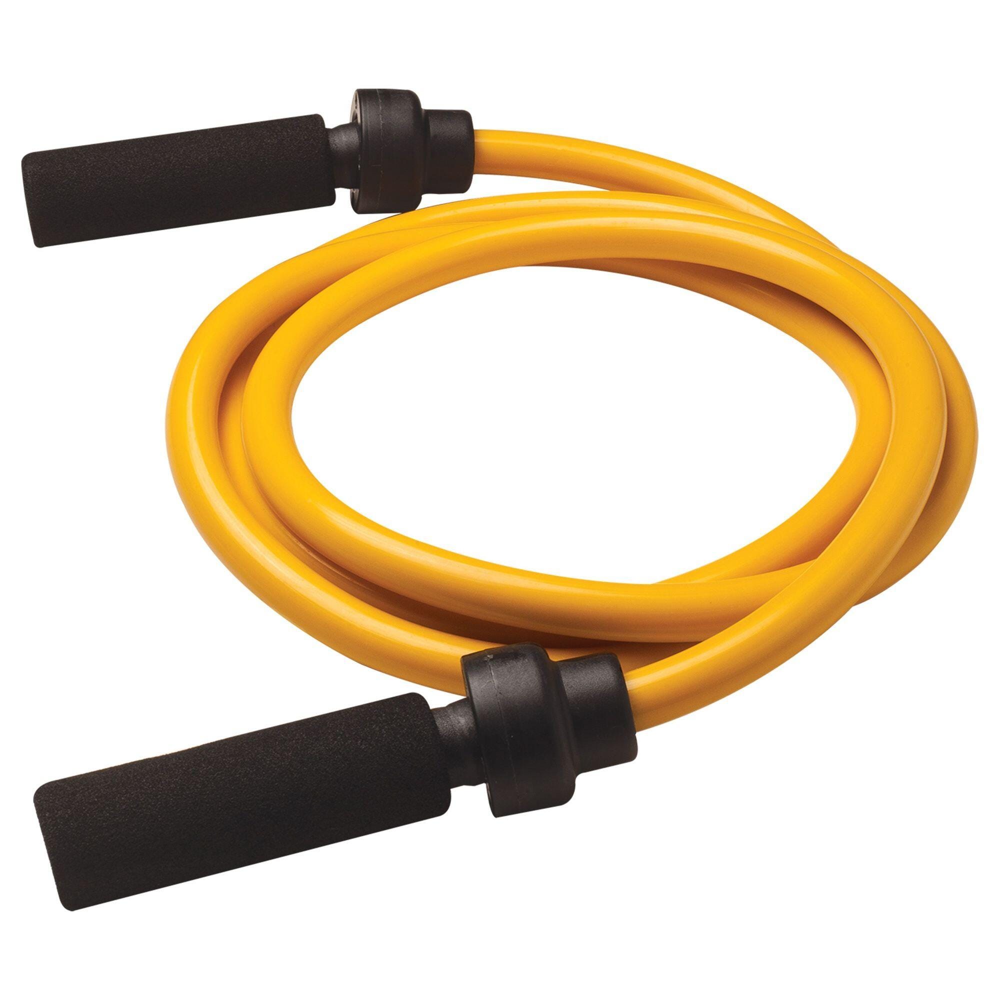 Image for Champion Sports Weighted Jump Rope, 9 Feet, 3 pound, Yellow from School Specialty